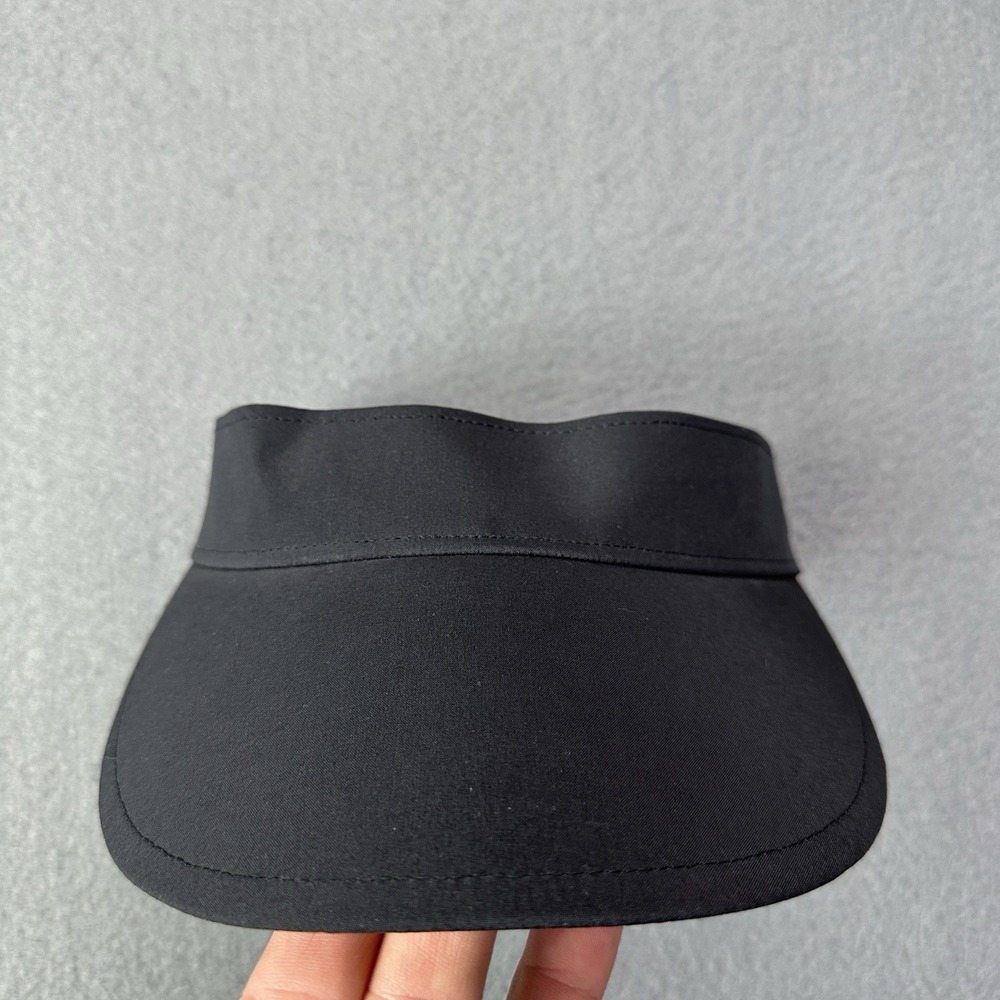 Lululemon Cap All Sport Visor Sun Hat Adjustable Run Black